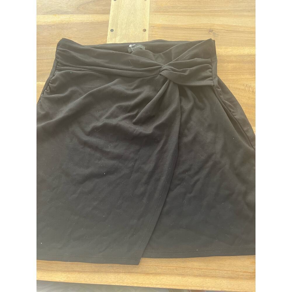 Halogen Faux Wrap Skirt - Picture 4 of 5